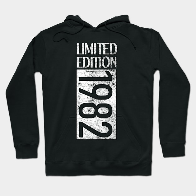 Limited Edition 1982 40. Birthday Gift Hoodie by FNO